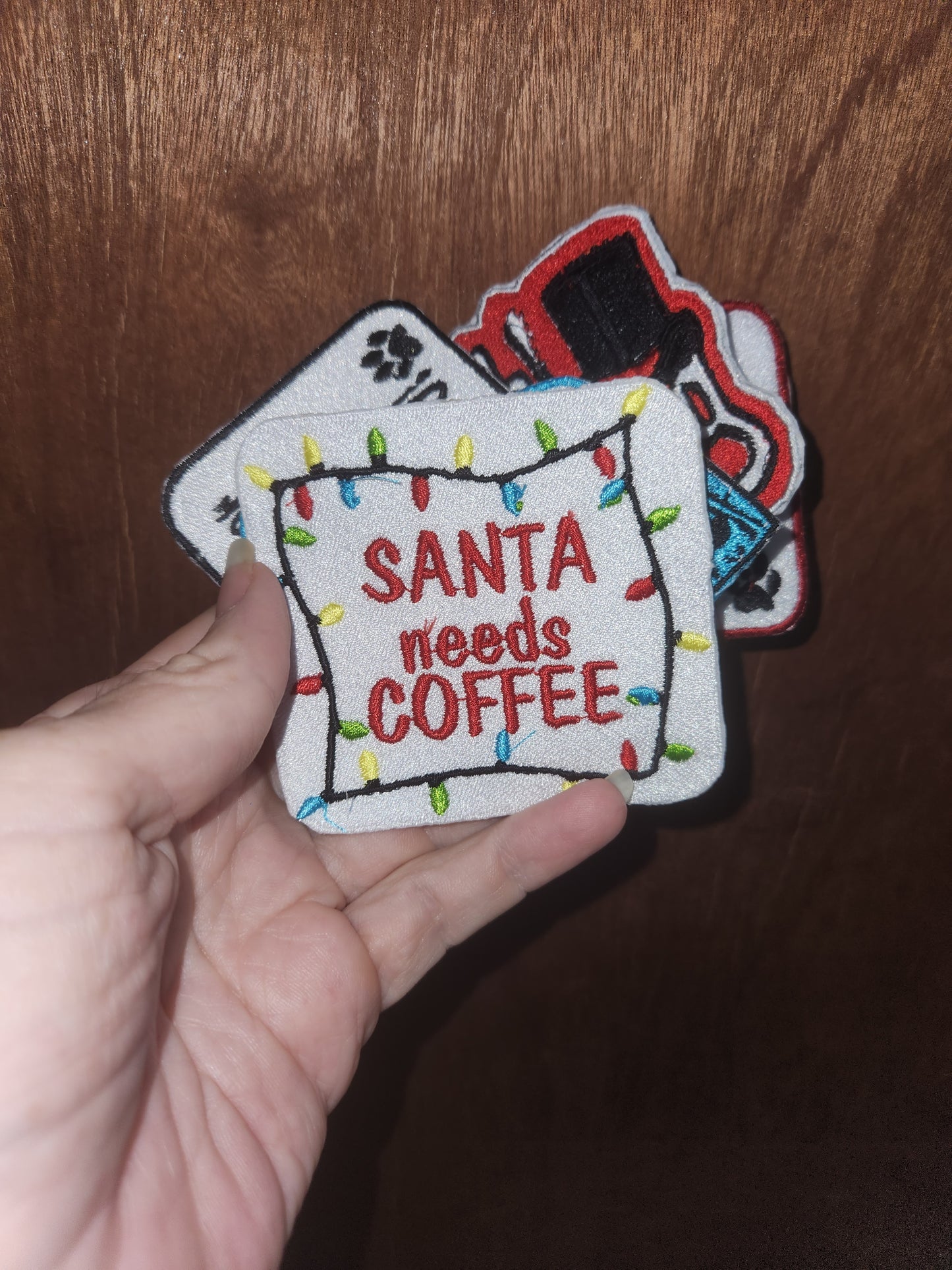 Santa Needs Coffee and Christmas